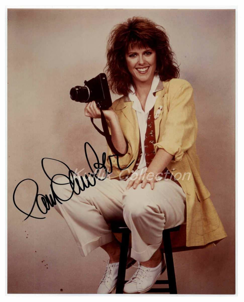 Pam Dawber - Signed Autograph Color 8x10 Photo Poster painting - Mork & Mindy