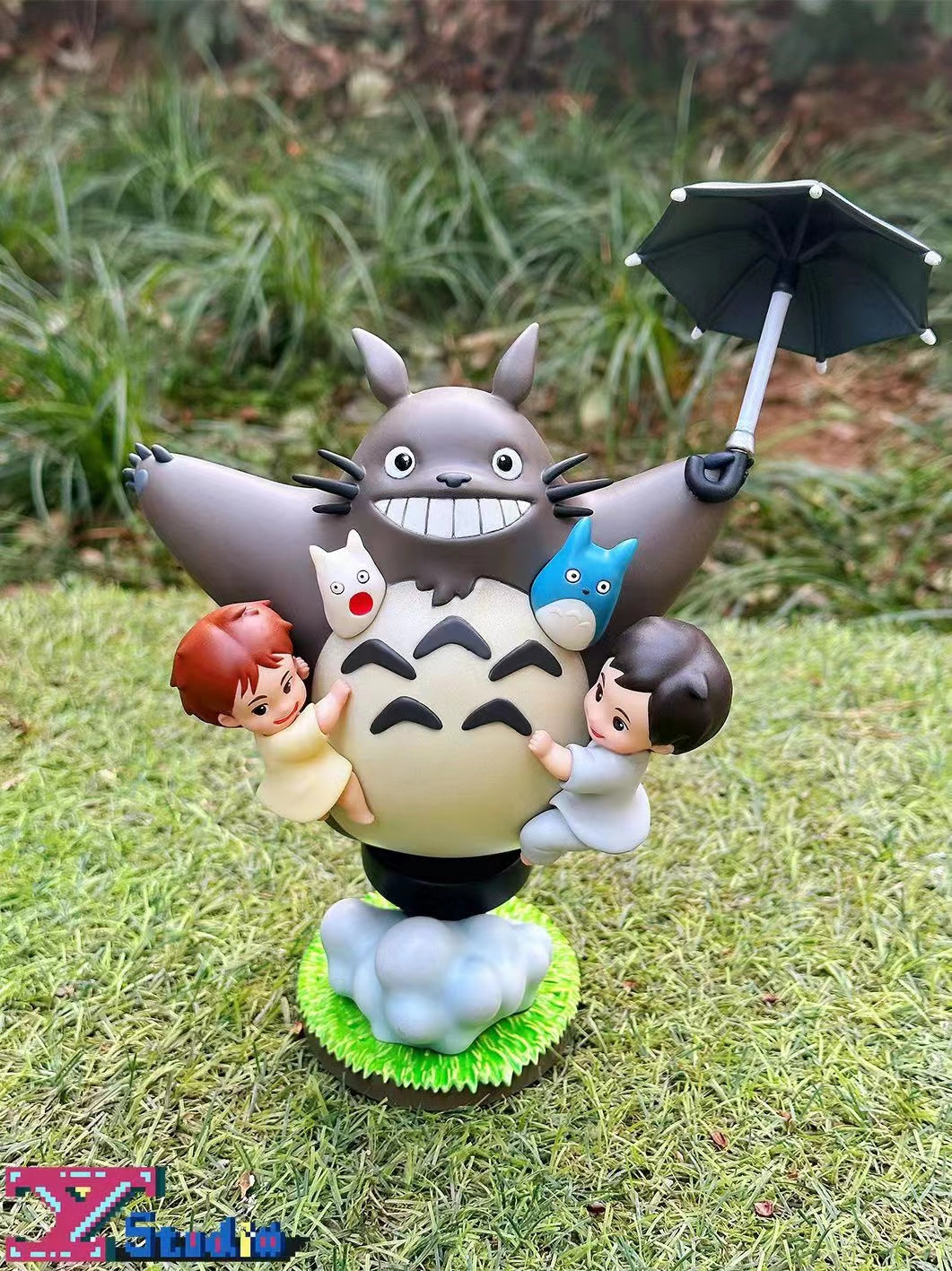 Artist reimagines kid-favorite Totoro as the grim reaper in upcoming  one-of-a-kind figurine