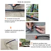 50/100 Pi&egrave;ces Goutteurs d'irrigation r&eacute;glables