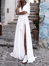 Solid Color Split-Side Falbala Half Sleeve Bohemia Maxi Dress