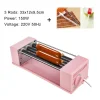 New Small Hot Grills Barbecue Machine Electric Sausage Heating Roast Machine Set