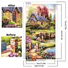 Beautiful Scenery-Partial Special Shaped Diamond Painting 40*70CM (Big Size)