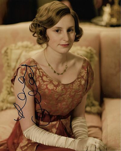 Laura Carmichael downton abbey authentic hand signed autograph Photo Poster painting AFTAL COA 2