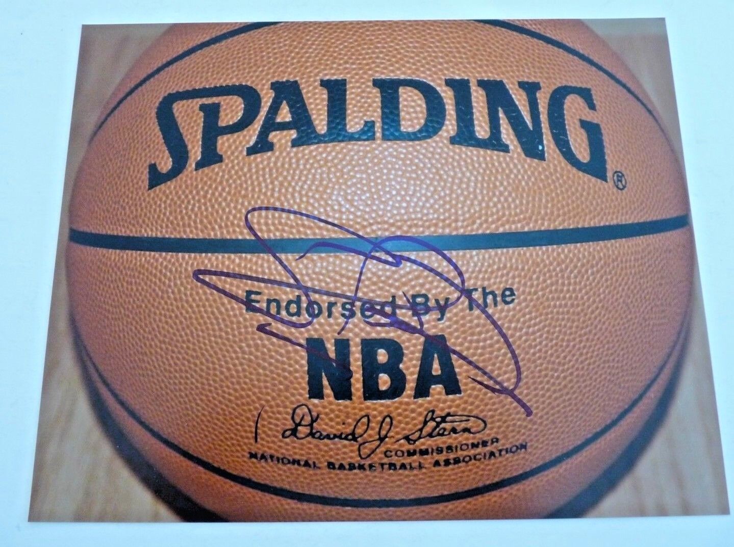 Lamar Odem Autographed Signed Basketball 8x10 Photo Poster painting PSA BAS Guaranteed