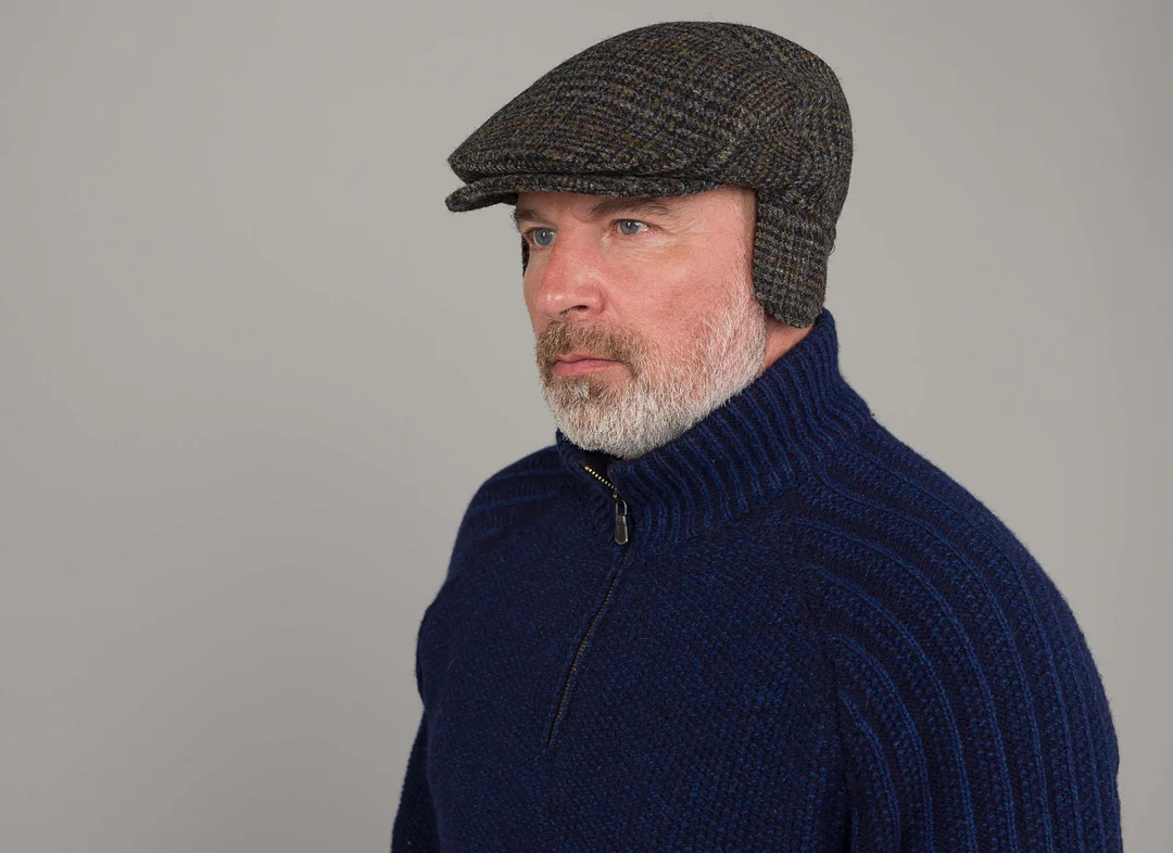 Vintage Cap Ear Flap Tweed