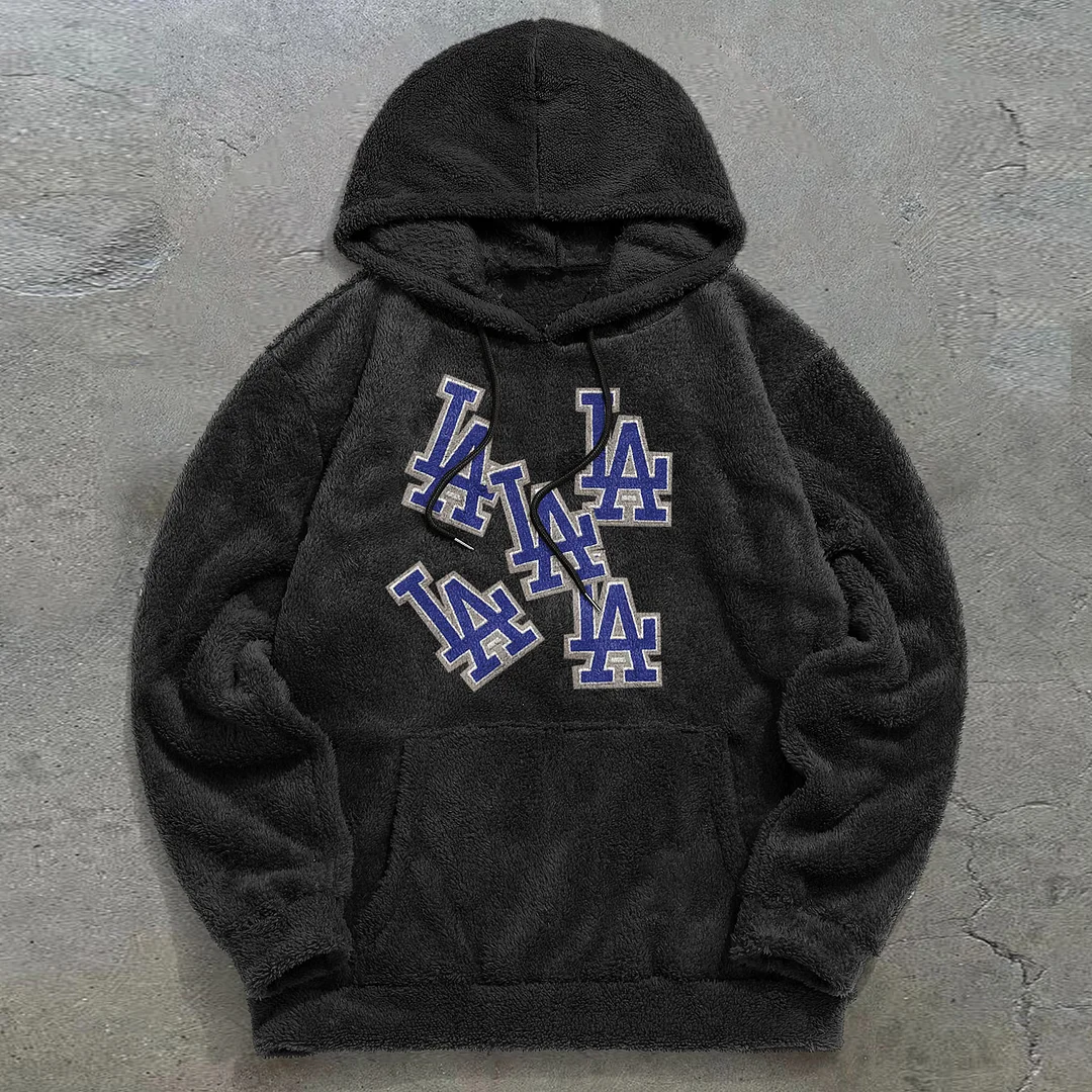 Vintage LA Graphic Plush Hoodie