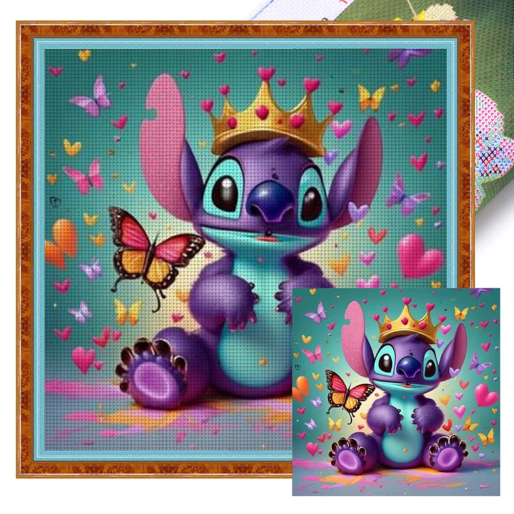 Stitch 11CT (40*40CM) Stamped Cross Stitch gbfke