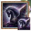 Colorful Unicorn - 11CT Stamped Cross Stitch - 40*40cm - Animal