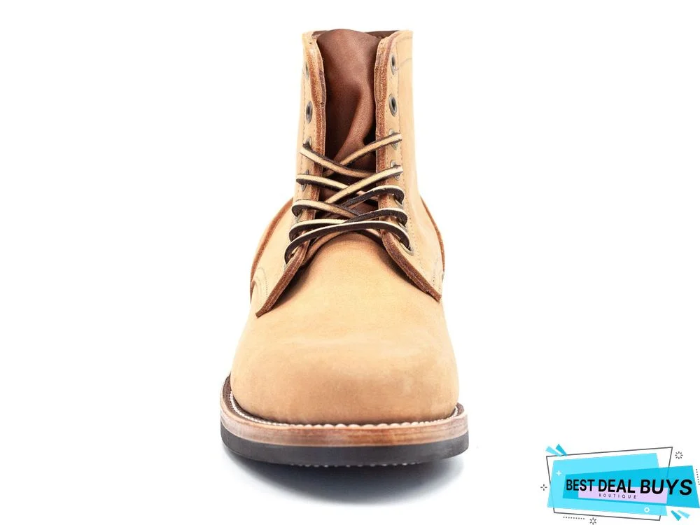 Cow Split Leather Men Boots Comfortable Boots Men Footwear Rubber Ankle Boots Men's Shoes