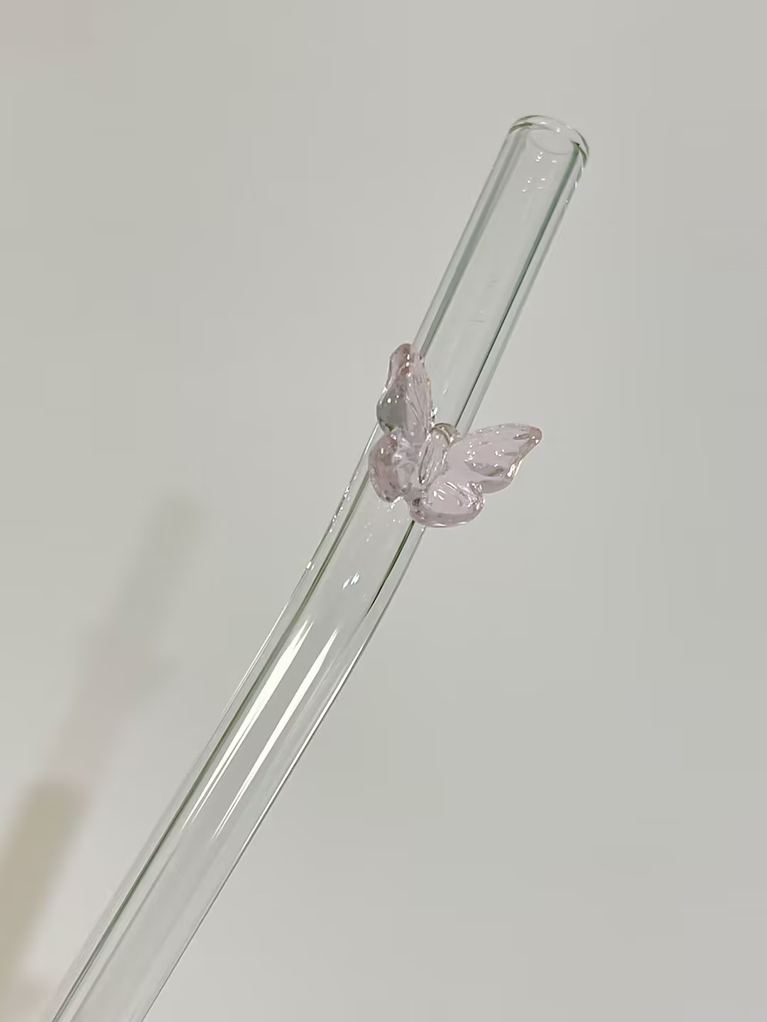 Maneifurui™  Butterfly  Glass Straw