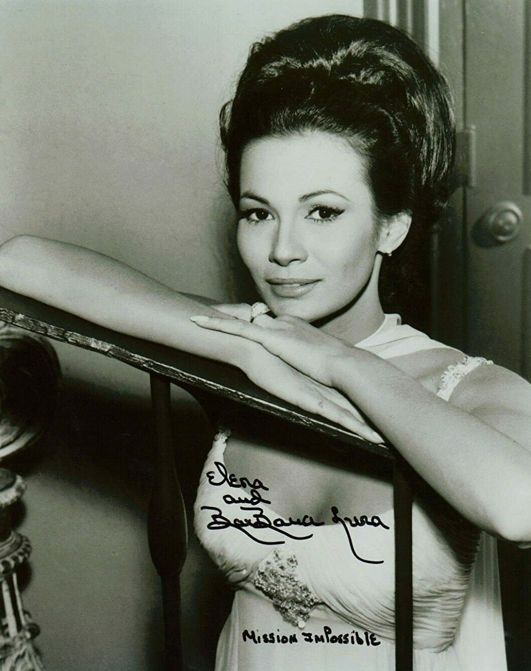 Barbara Luna Original Autographed 8X10 Photo Poster painting #3 signed at The Hollywoodshow