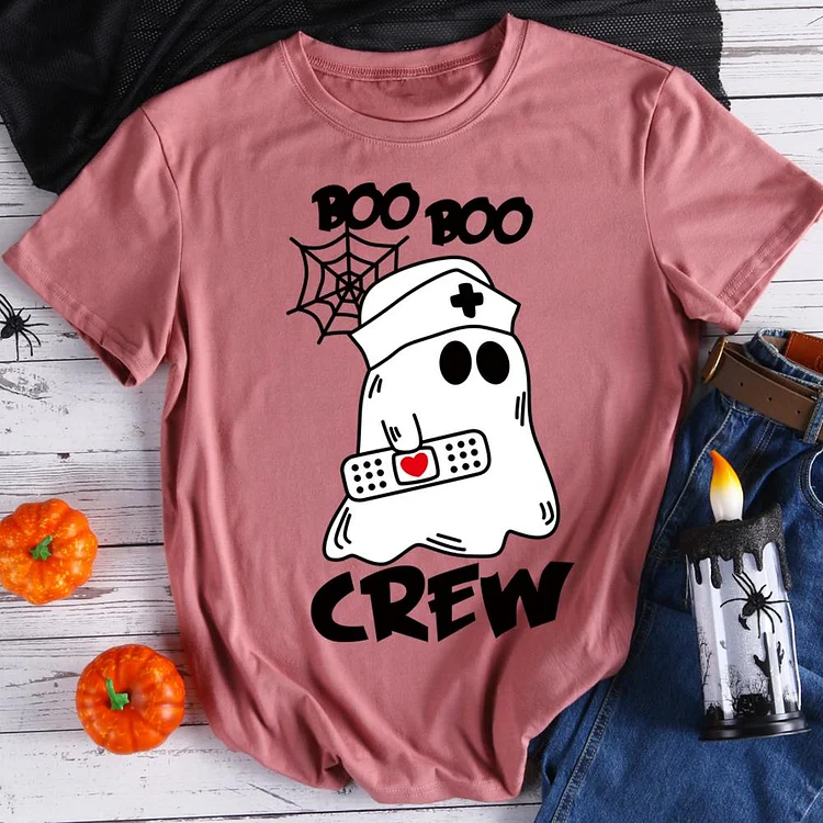 BOO BOO CREW  T-Shirt Tee-08060