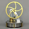 Fine Low Temperature Stirling Engine Movable Thermal Energy Mechanical Model
