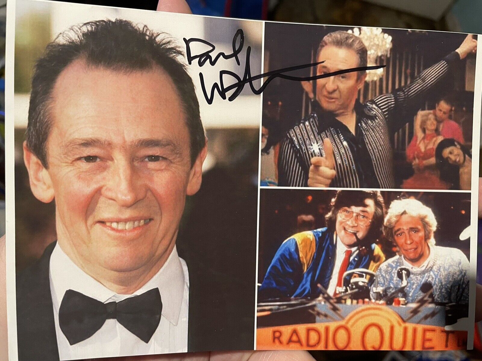 PAUL WHITEHOUSE Hand Signed 7x5 Autograph Photo Poster paintinggraph TV COMEDY