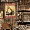 Never Underestimate An Old Man With A Excavator - Metal Tin Signs(8*12Inch/12*16Inch) - Garage&Transport