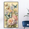 Diamond Painting-5D Full Round Drill Butterfly(70*40 CM)