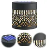 Solar Mandalas Lights Outdoor Waterproof Outdoor Solar Lights for House Back Porch Decor Warm White for Garden Post Patio Backyard Yard Decor