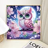 Diamond Painting-DIY Crystal Rhinestone Owl