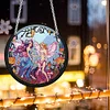 Diamond Painting Acrylic Stained Glass Fairy Hanging Pendant