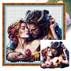 Disney-Beauty And The Beast-18CT Stamped Cross Stitch 40*40cm/15.75*15.75in