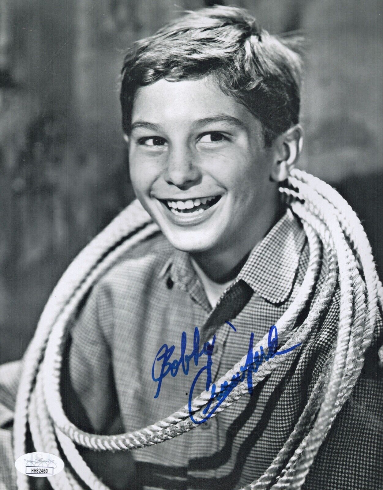 BOBBY CRAWFORD Hand Signed LARAMIE 8x10 Photo Poster painting In Person Autograph JSA COA