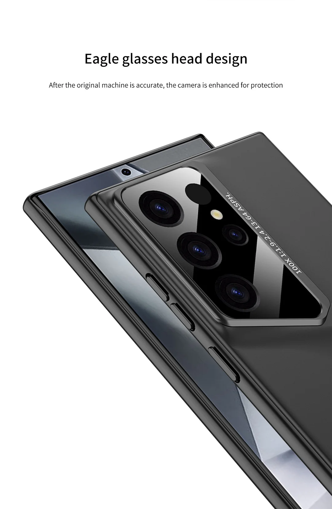 Suitable for Samsung S23/24 mobile phone case bare metal skin-feel mobile phone case