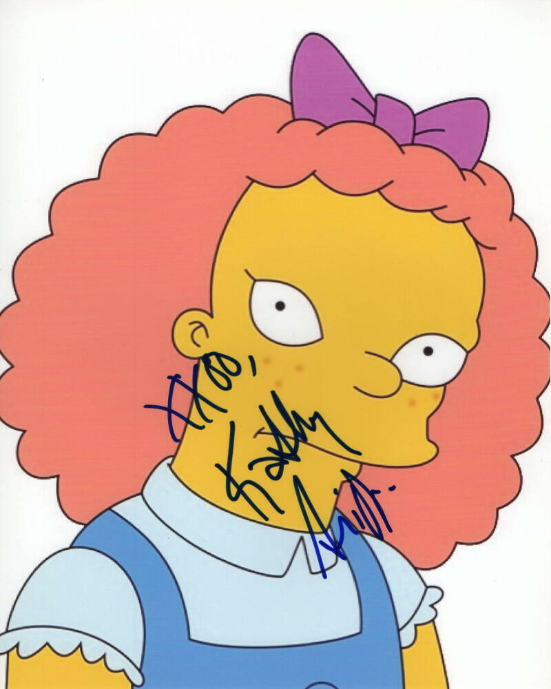 KATHY GRIFFIN SIGNED AUTOGRAPH 8X10 Photo Poster painting - THE SIMPSON, MY LIFE ON THE D LIST