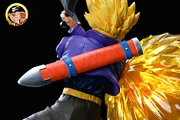 1/4 & 1/6 Scale Trunks vs Golden Frieza with LED - Dragon Ball Resin Statue - Uron Factory Studios [Pre-Order]-shopify