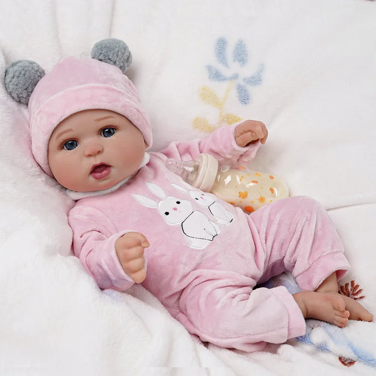 Babeside Daisy 20'' Cutest Realistic Reborn Baby Doll Girl Pink Mood A