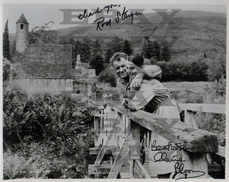 B-CLAIRE BLOOM ROD STEIGER Autographed Signed 8x10 Photo Poster painting Reprint