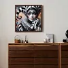 Clown Girl-Full Round Diamond Painting 30*30CM