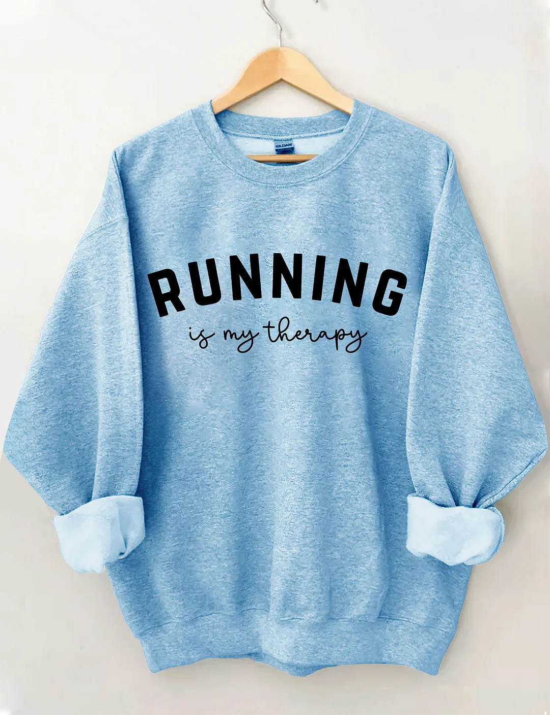 Running Is My Therapy Sweatshirt