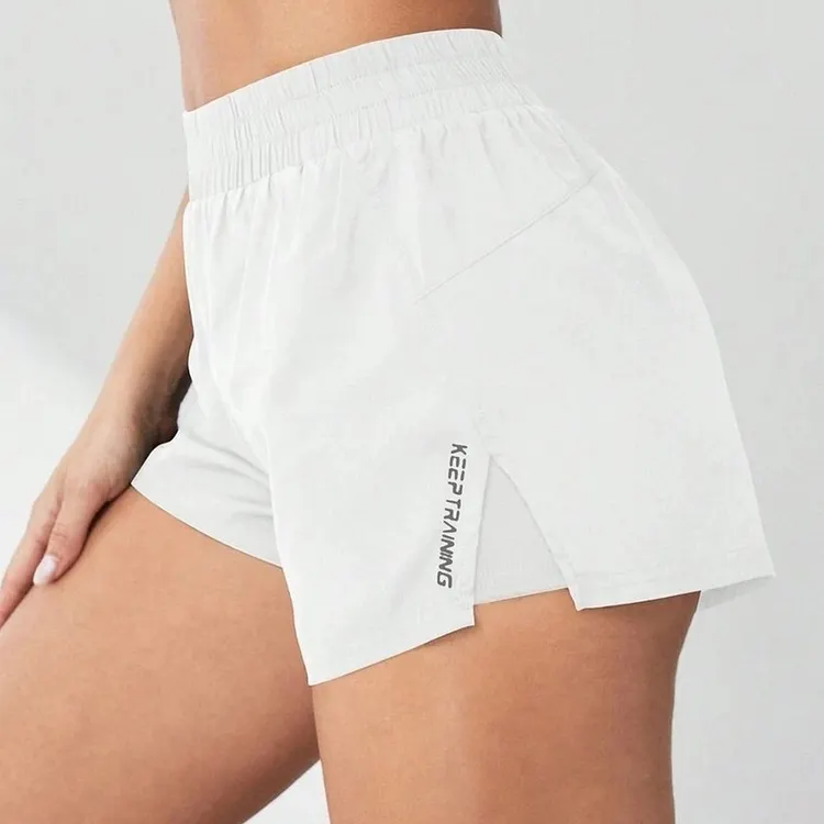 Women's Floral Print Athletic Shorts Breathable Casual Summer Wear