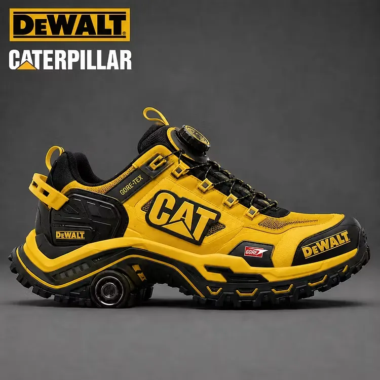 Vodoodporni in zračni mo&scaron;ki delovni in pohodni&scaron;ki čevlji blagovnih znamk CAT&reg; in DEWALT so idealni za delo in aktivnosti na prostem.