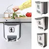 🚀😍Obtenez 5 rouleaux de sacs poubelle gratuitement🗑️Poubelle pliable pour armoires de cuisine✨