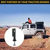 4Pcs Safety Mounting Pins Set Lockable for MaxTrax MKII Recovery Traction Boards