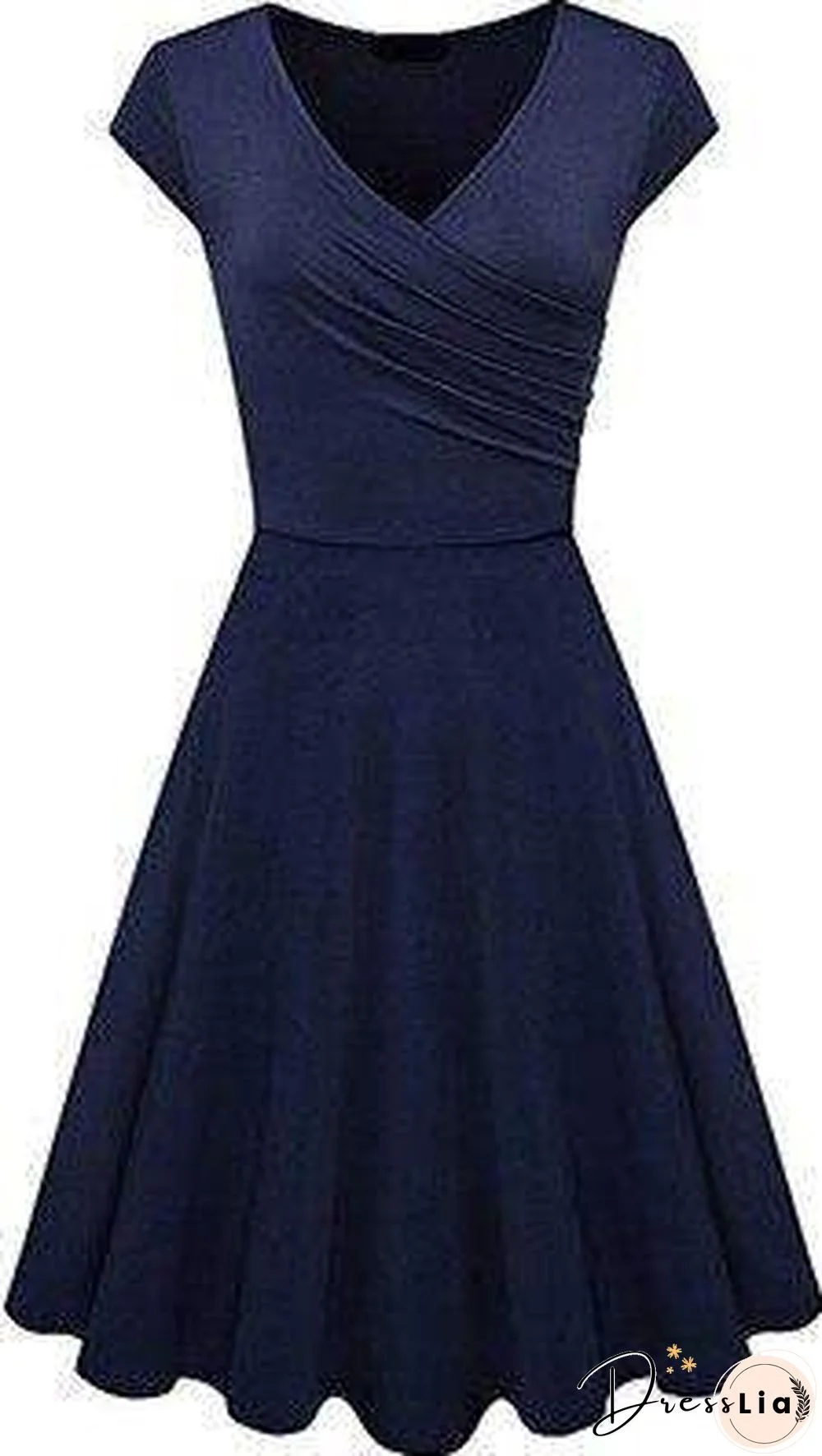 Summer Dress Women New Green 16 Colors Pleated Dresses Black Plus Size V Neck Fashion Slim Clothing Vestidos Feminina CX800