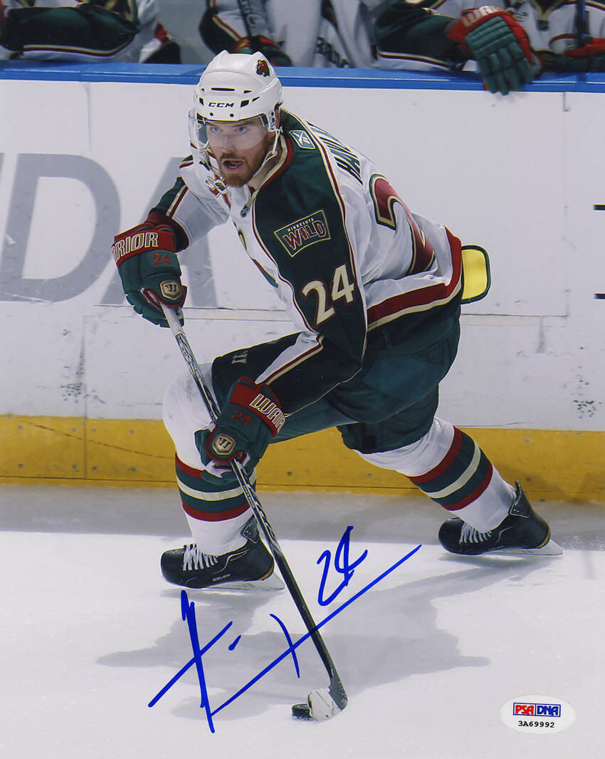 Martin Havlat SIGNED 8x10 Photo Poster painting Minnesota Wild ITP PSA/DNA AUTOGRAPHED