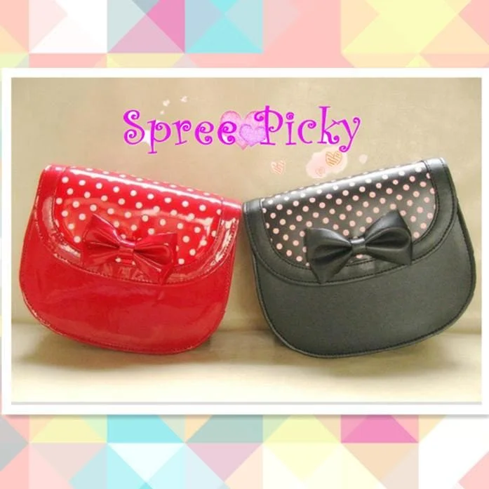 Lolita lovelyTalasite dots ladybird hang bag - SP140442