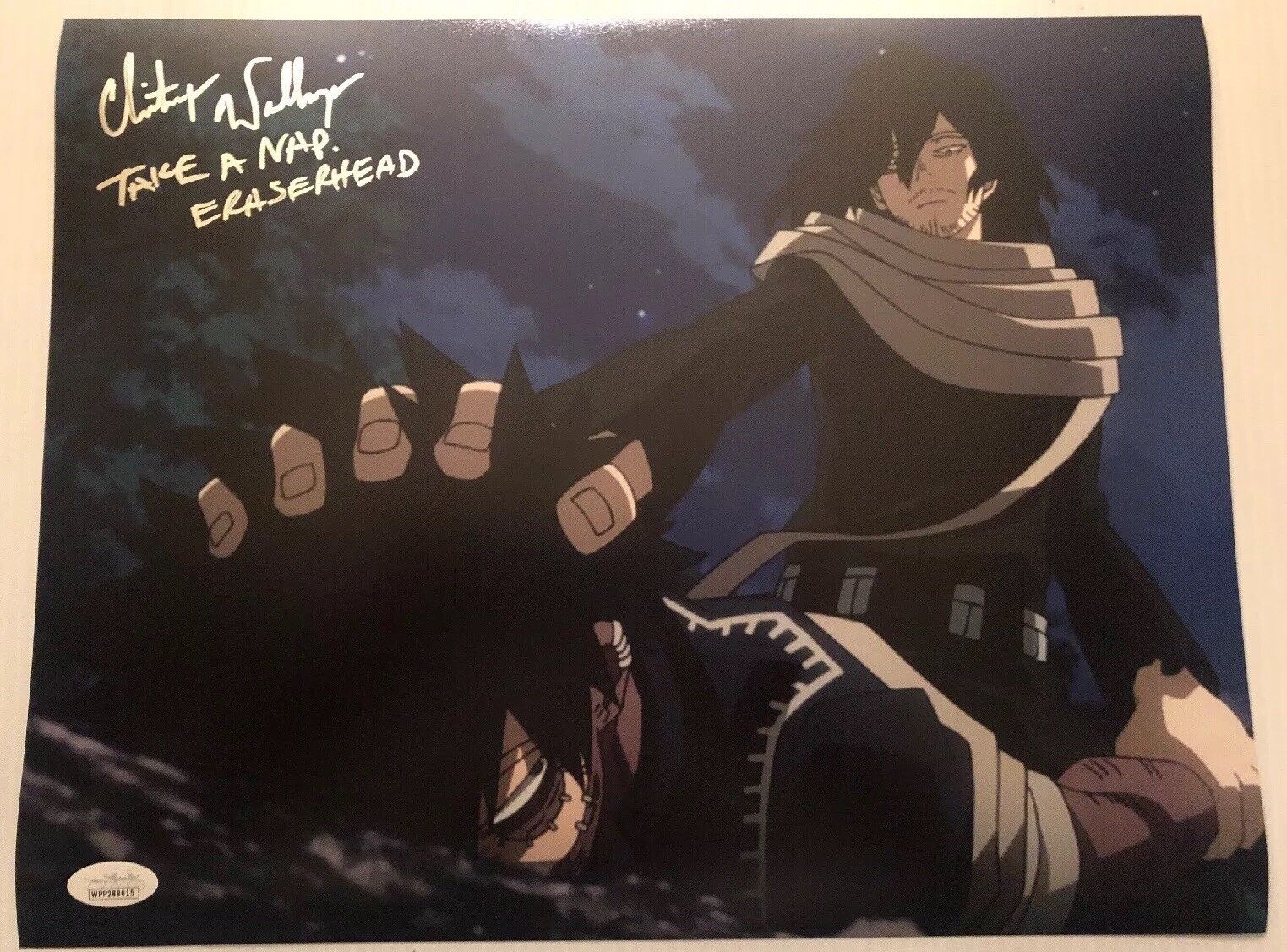 Christopher Wehkamp Signed Autographed 11x14 Photo Poster painting My Hero Academia Shota JSA 5