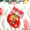 Christmas gift bag candy bag Santa Claus socks decoration Christmas tree pendant
