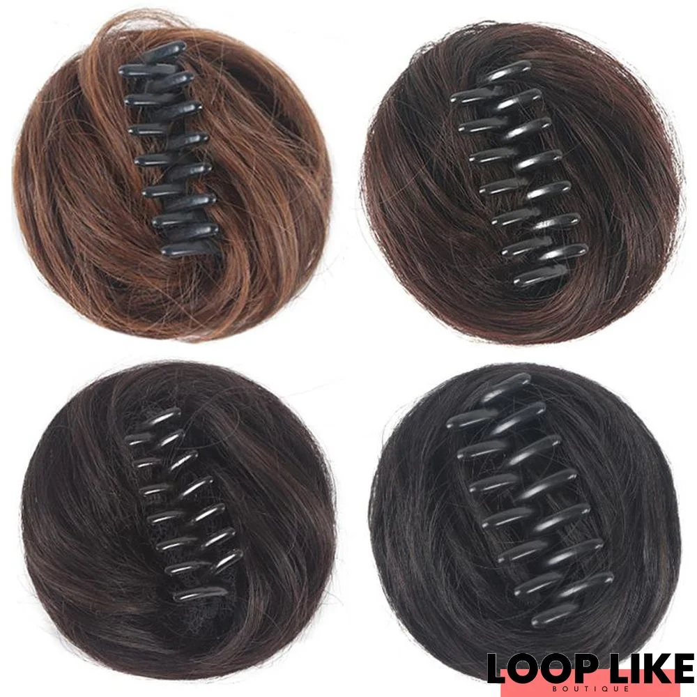 Fluffy Natural Hair Curling Device Catching Hair Parcel Bud Head