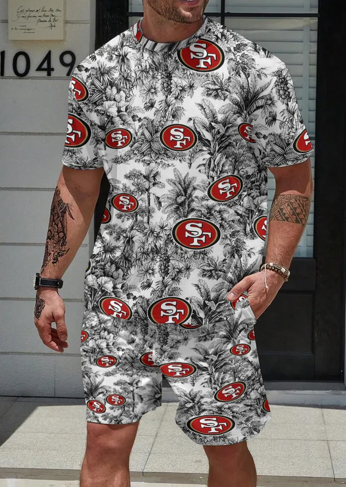 San Francisco 49ers Limited Edition Top And Shorts Two-Piece Suits