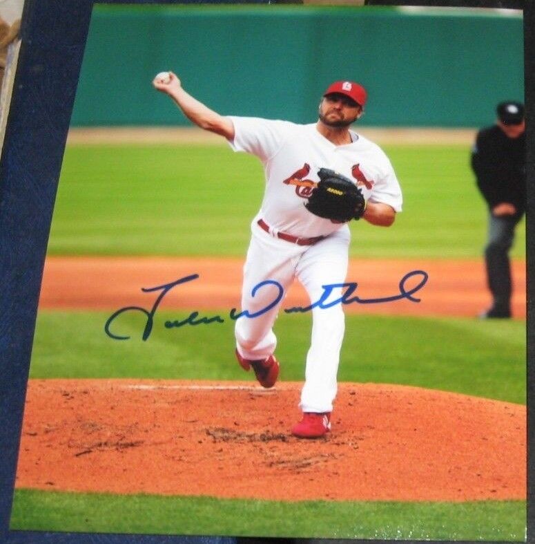 Jake Westbrook St Louis Cardinals SIGNED AUTOGRAPHED 8x10 Photo Poster painting COA Baseball