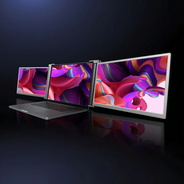 FOPO 15" Hanging Triple Monitor Extender S17