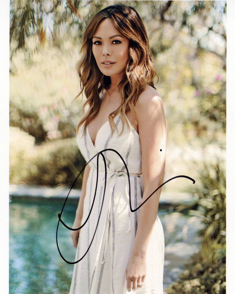 Lindsay Price glamour shot autographed Photo Poster painting signed 8x10 #4