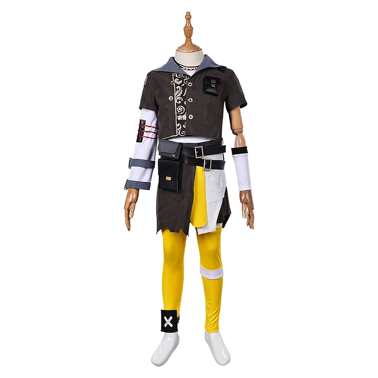 Kids Children Arcane: League Of Legends 2 (2024) Isha Black Outfits Cosplay Costume