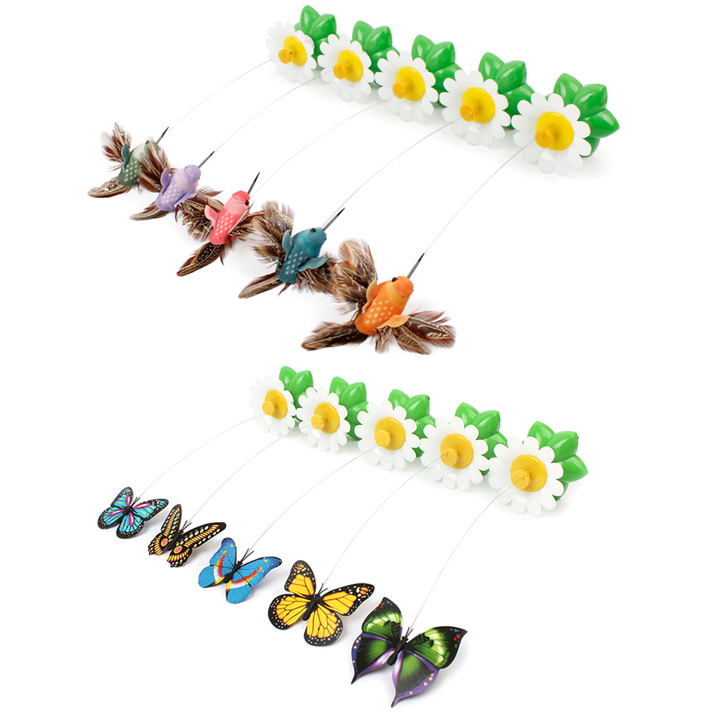 

Funny Pet Cat Toys Butterfly Cat Kitten Playing Toys Pet Seat Scratch Toy, 501 Original