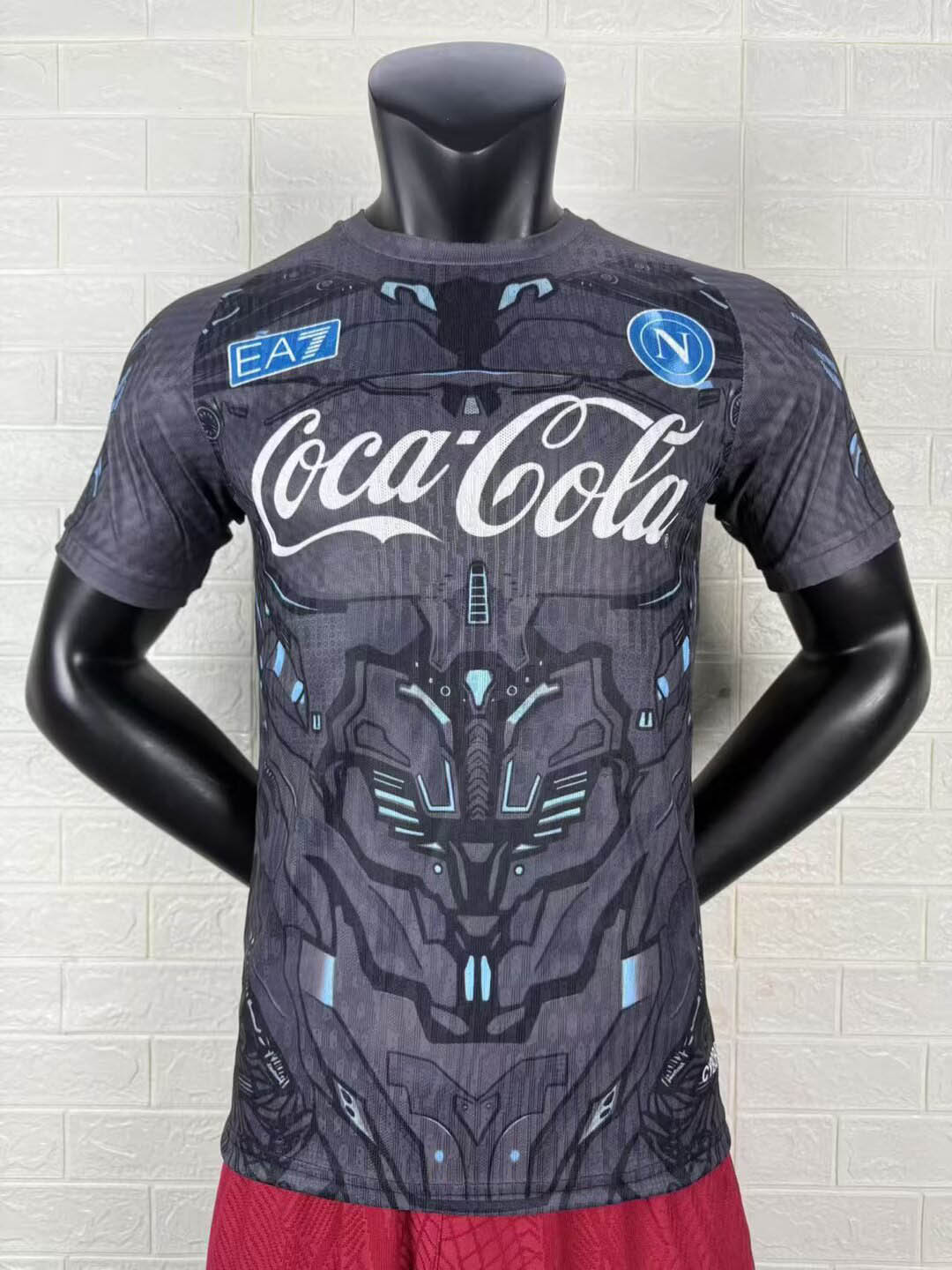 2025-2026 Player Version SSC Napoli Training clothes Football Shirt 1:1 Thai Quality- Maxi Kit