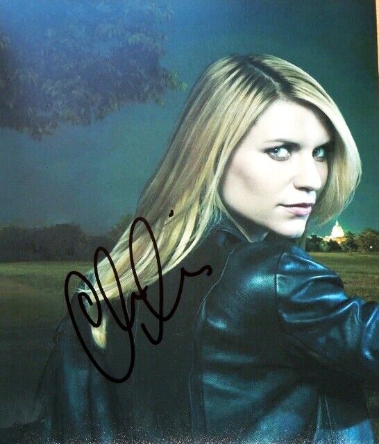 Claire Danes Signed Autographed Homeland Actress 8x10 inch Photo Poster painting - Real Deal COA